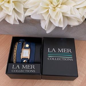 New and Unused La Mer Collection wrap around watch